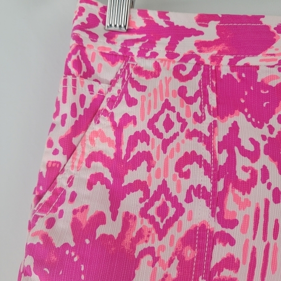 Lilly Pulitzer The Liana Short Magenta Tons Of Fun Barbiecore Sz 2 - Picture 7 of 12